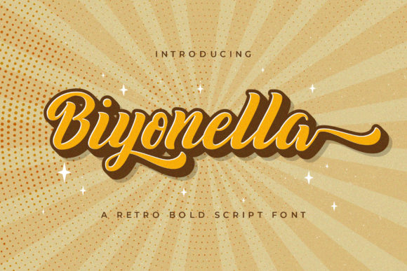 Biyonella: A Bold Script Font for Modern Web Design