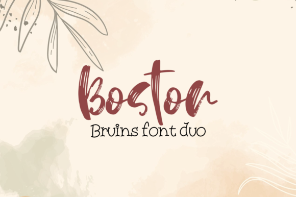 Boston Bruins Font: A Unique Typeface for Your Brand