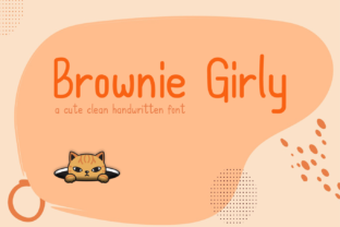 Brownie Girly: A Premium Script Font for Marketers