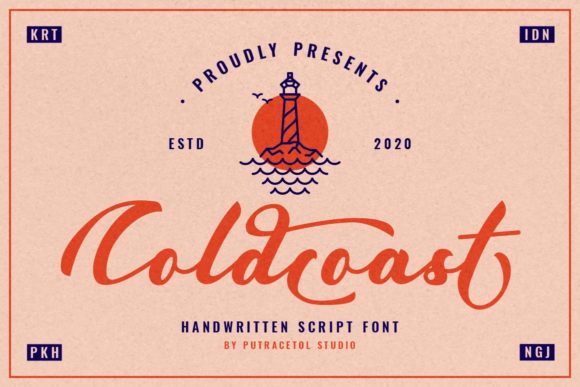 Coldcoast: A Handwritten Font for Modern Web Design