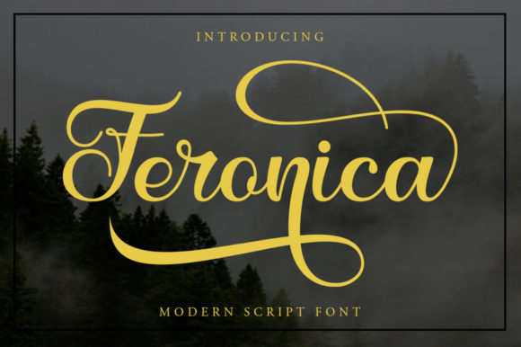 Feronica: A Premium Script Font for Web Design
