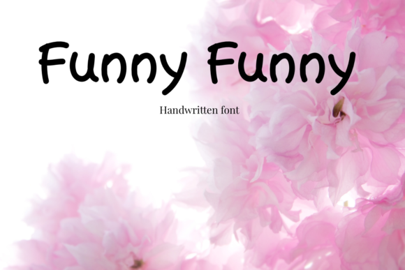 Funny Funny: A Handwritten Font for Authentic Branding