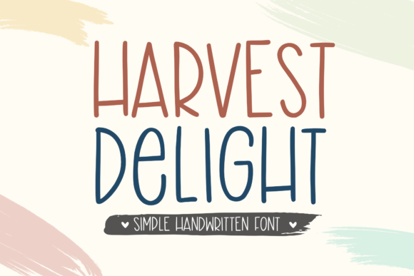 Harvest Delight: A Whimsical Font for Your Brand