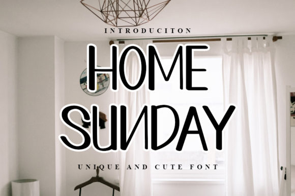 Home Sunday: A Modern Handwritten Font for Web Design