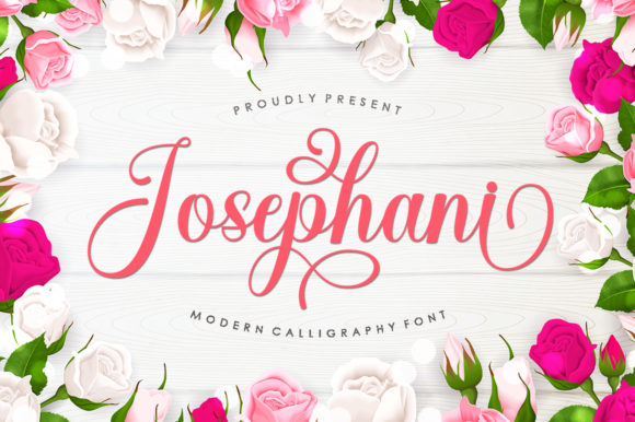 Josephani: A Hand-Lettered Font for Brand Identity