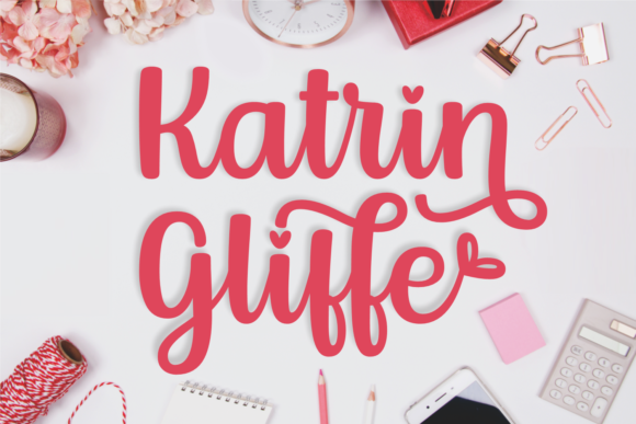 Katrin Gliffe: A Playful Script Font for Modern Branding