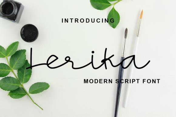 Lerika: A Modern Handwritten Font for Campaigns