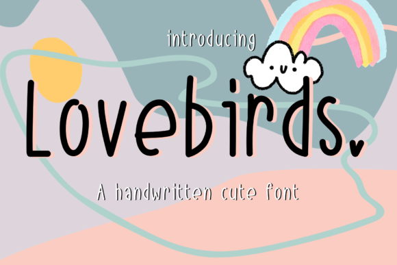 Lovebirds: A Cute Handwritten Font for Brand Identity