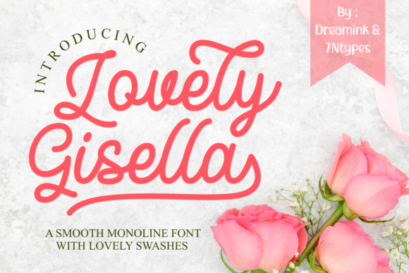 Lovely Gisella: A Handwritten Font for Editorial Design