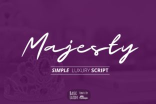 Majesty: An Elegant Handwritten Font for Web Design