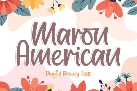 Maron American: A Handwritten Font for Your Brand
