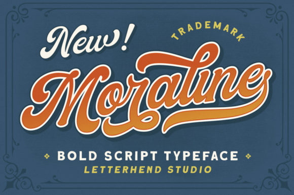 Moraline: A Bold Handwritten Font for Makers