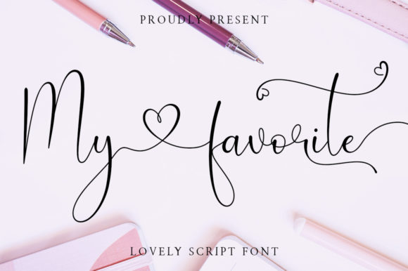 My Favorite: A Modern Script Font for Web Design