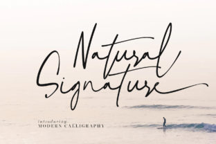 Natural Signature: A Premium Script Font for Brand Identity