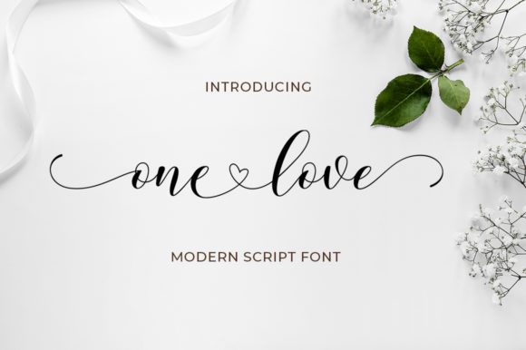 One Love Font Review: A Friendly Script for Branding