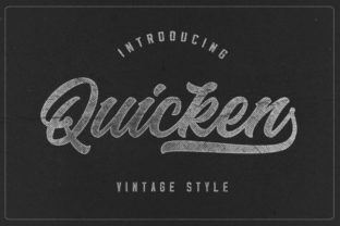Quicken: A Designer’s Take on Modern Script Energy