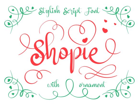 Shopie: The Script Font for Campaign Clarity