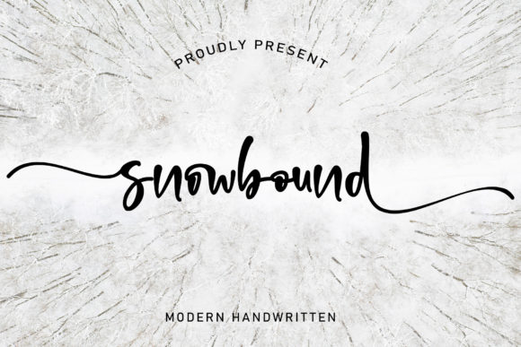 Snowbound: A Romantic Script Typeface for Web Design