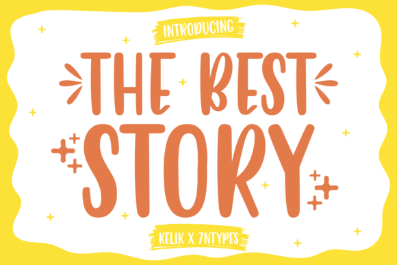 The Best Story: A Bold Handwritten Font for Web Design