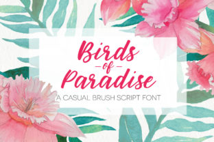 Using Birds of Paradies Font for Modern Web Design