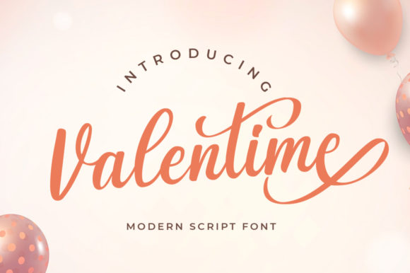 Valentime: A Handwritten Font for Makers