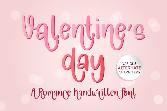 Valentine’s Day: A Sweet Handwritten Font Review