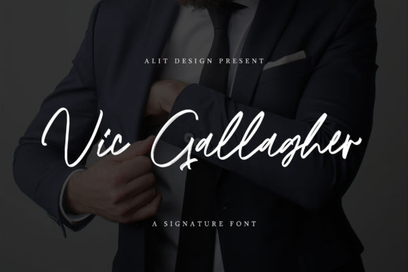 Vic Gallagher: A Timeless Handwritten Font for Brands