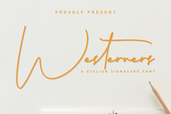 Westerners: A Delicate Handwritten Font for Editorial Design